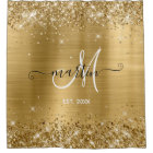 Monogramme de la famille Glitt Gold Foil