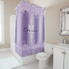 Monogramme Violet violet Parties scintillant de sé