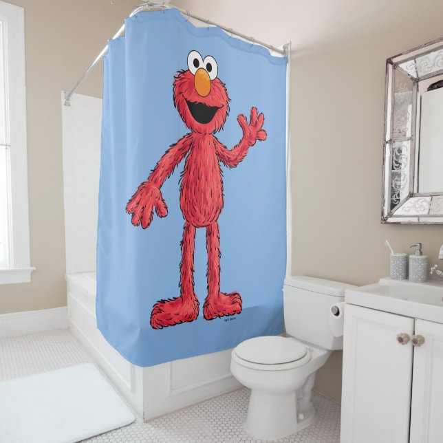 Rideaux De Douche Monster à la fin de cette histoire | Cutie Elmo (En situation)