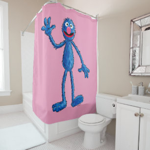 Rideaux De Douche Monster à la fin de cette histoire   Grover