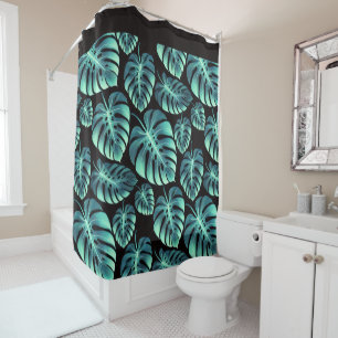 Rideaux De Douche Monstera mystérieux