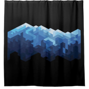 Rideaux De Douche Montagne des neiges