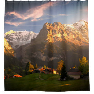 Rideaux De Douche Montagnes