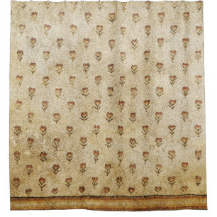Rideaux De Douche MOSAÏQUE BYZANTINE FLEURS SIMPLE ÉLÉGANTE Antique