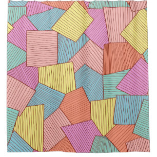 Rideaux De Douche motif Abstrait