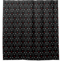 Motif abstrait moderne de triangle UFO noir