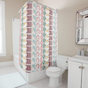Rideaux De Douche Motif Boho