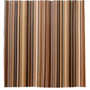 Rideaux De Douche Motif Brown trié