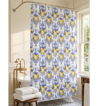 Motif Citron Méditerranéen