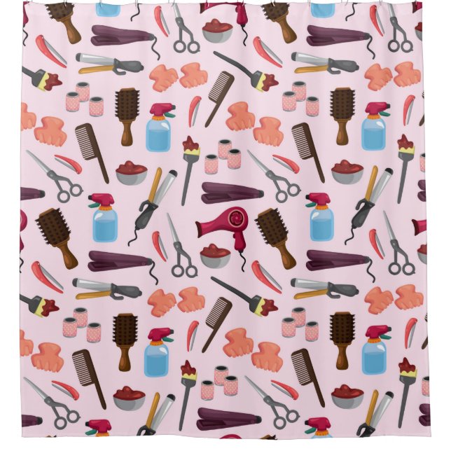 Rideaux De Douche motif couture KIT (Devant)