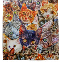 Motif d'art de chat