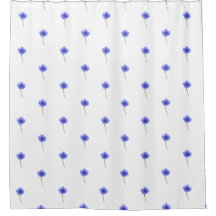 motif de cornflower bleu sauvage