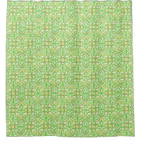 Motif de crayon vert tresse irlandaise de noeud ce