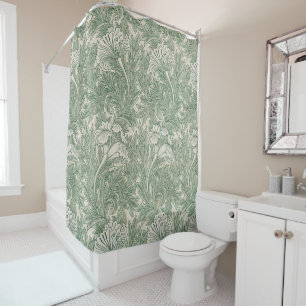 Rideaux De Douche Motif de fleurs, William Morris