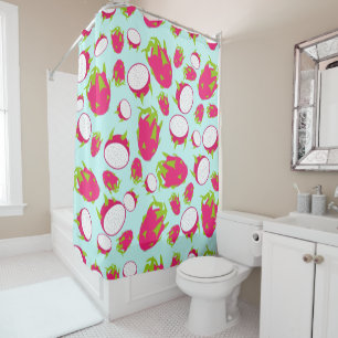 Rideaux De Douche Motif de fruits dragon