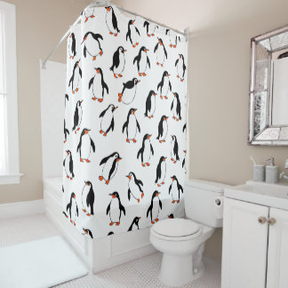 Rideaux De Douche Motif de pingouin