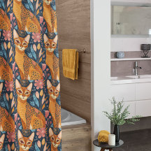 Motif de style Boho Cat d'or africain