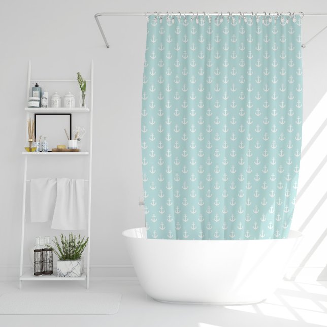Rideaux De Douche Motif des Ancres de monnaie (Créateur téléchargé)