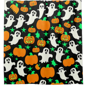 Rideaux De Douche Motif d'Halloween