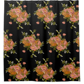 Rideaux De Douche Motif FLEURS