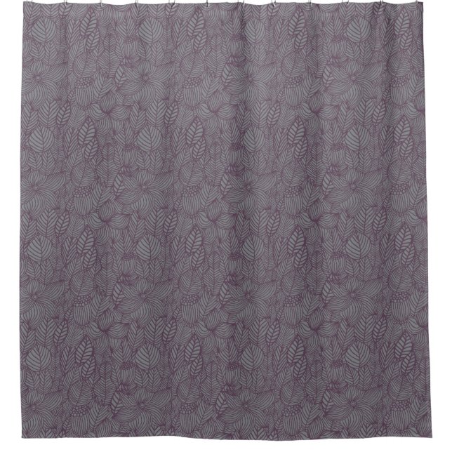 Rideaux De Douche Motif floral 7 (Devant)