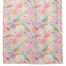Motif floral Pastel ressort 02