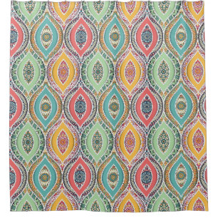 Rideaux De Douche Motif Mandala