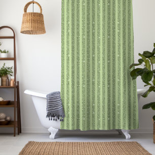 Rideaux De Douche Motif minimaliste au style de paillettes de pistac