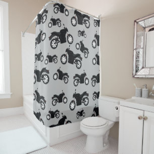 Rideaux De Douche Motif moto