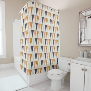 Rideaux De Douche Motif scandinave de drapeau de marine