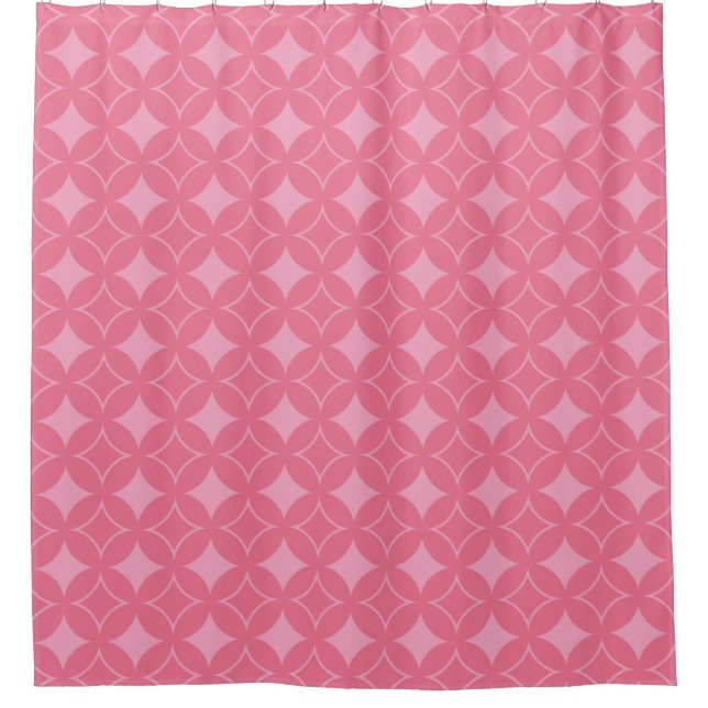 Rideaux De Douche Motif shippo rose (Devant)