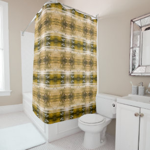 Rideaux De Douche Mouettes vintages en vol motif de taille L