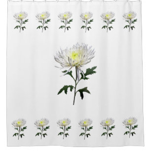 Rideaux De Douche Mum araignée blanche