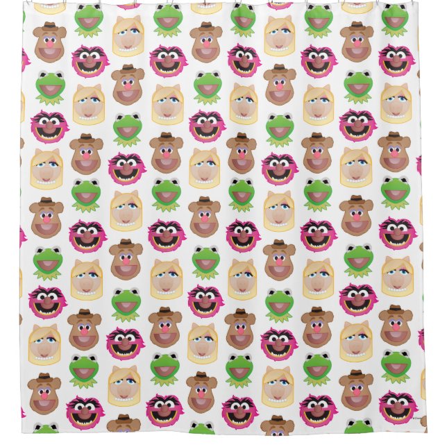Rideaux De Douche Muppets Emoji (Devant)