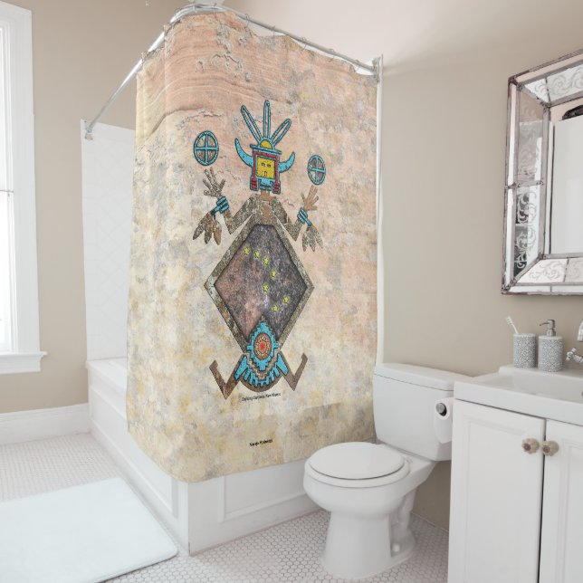Rideaux De Douche Mythologie navajo (En situation)
