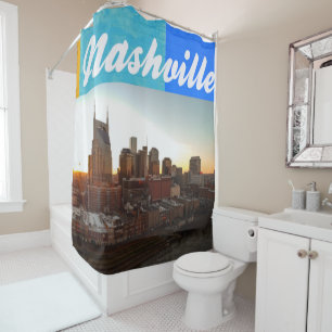 Rideaux De Douche Nashville Tennessee Ville Paysage magnifique