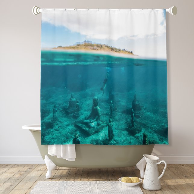 Rideaux De Douche Natation sous-marine (Créateur téléchargé)