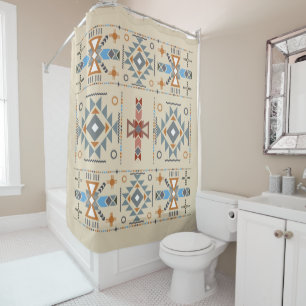 Rideaux De Douche Natif américain