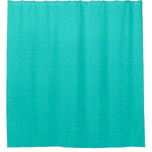 Rideaux De Douche Néon turquoise texturé.