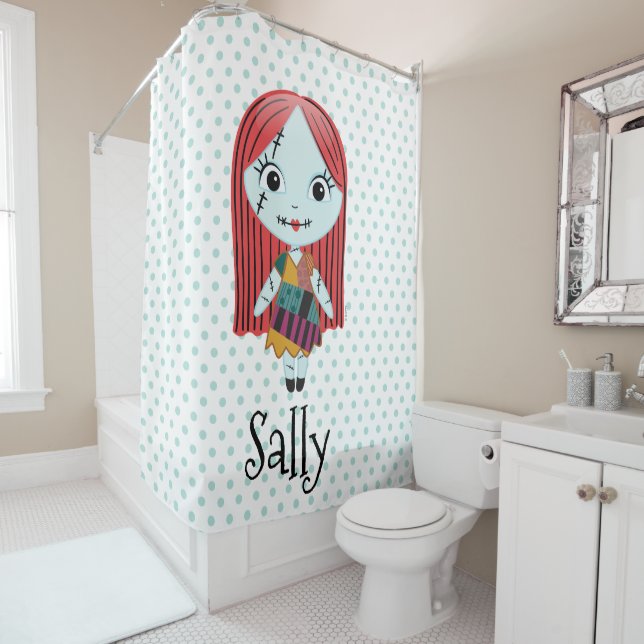 Rideaux De Douche Nightmare Before Christmas | Sally Emoji (En situation)