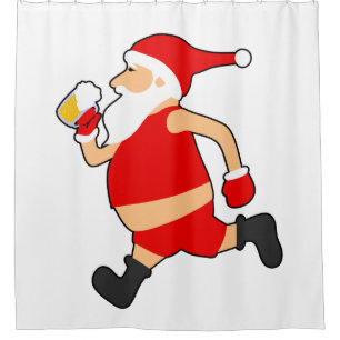 Rideaux De Douche Noël père Noël
