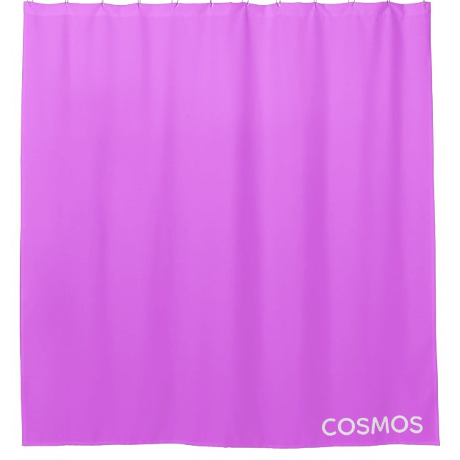 Rideaux De Douche Nom de couleur pourpre cosmos (Devant)