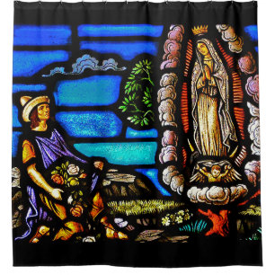 Rideaux De Douche Notre Senora verre souillé de Madame Guadalupe