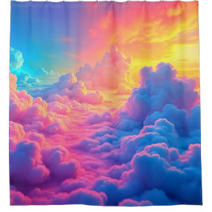 Rideaux De Douche Nuages de coucher de soleil