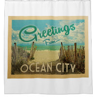 Ocean City Beach Vintage voyage