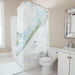Rideaux De Douche Ocracoke Inlet et une partie du son de base