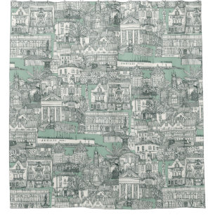 Rideaux De Douche OEuf de canard baumier Penzance toile