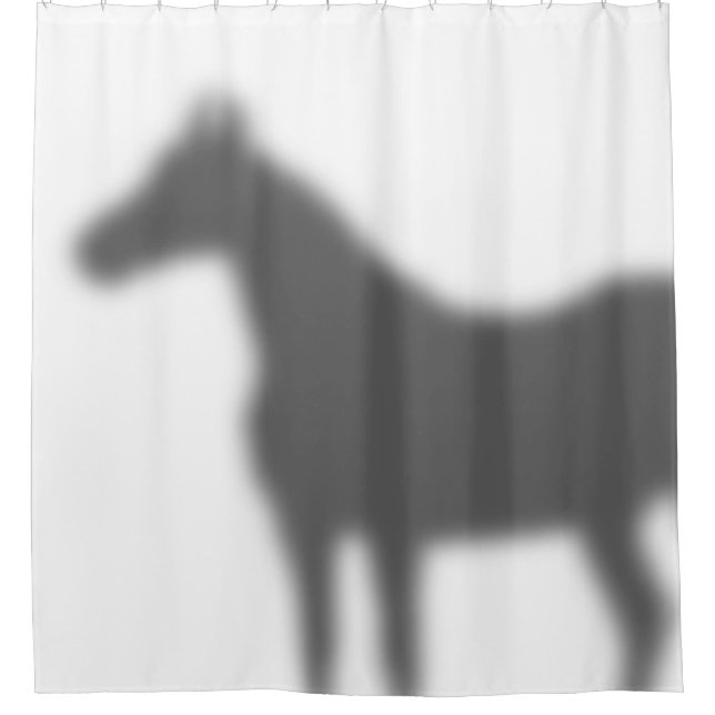 Rideaux De Douche Ombre de cheval (Devant)