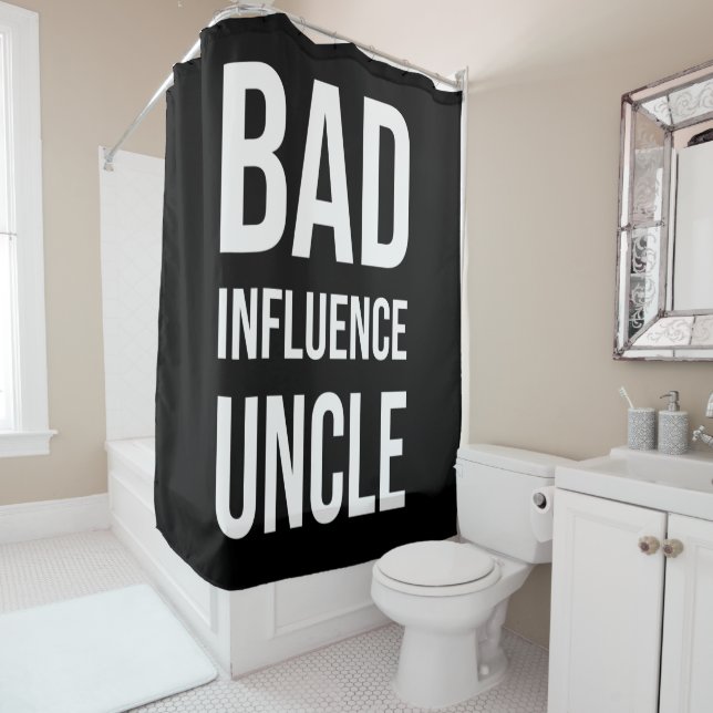 Rideaux De Douche Oncle de mauvaise influence (En situation)