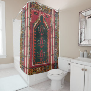 Rideaux De Douche Oriental Antique Kilim Rug
